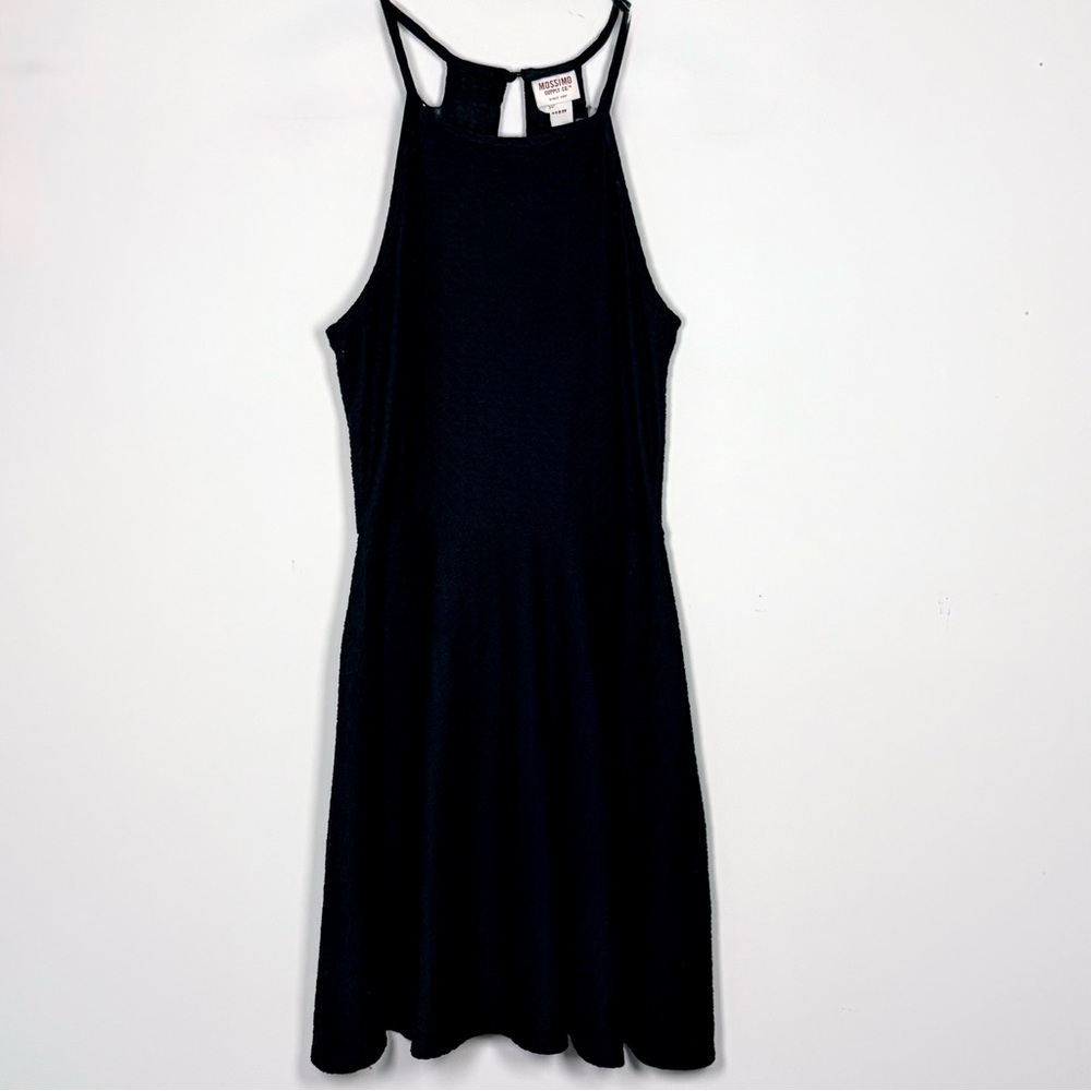 Mossimo Supply Co. Elegant Black Halter Dress